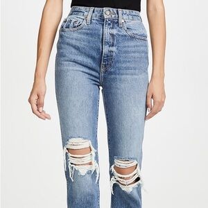 KHAITE Danielle Straight Leg Jeans